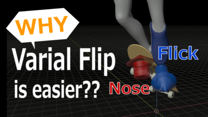 thumbnail of why varial kickflip is easier