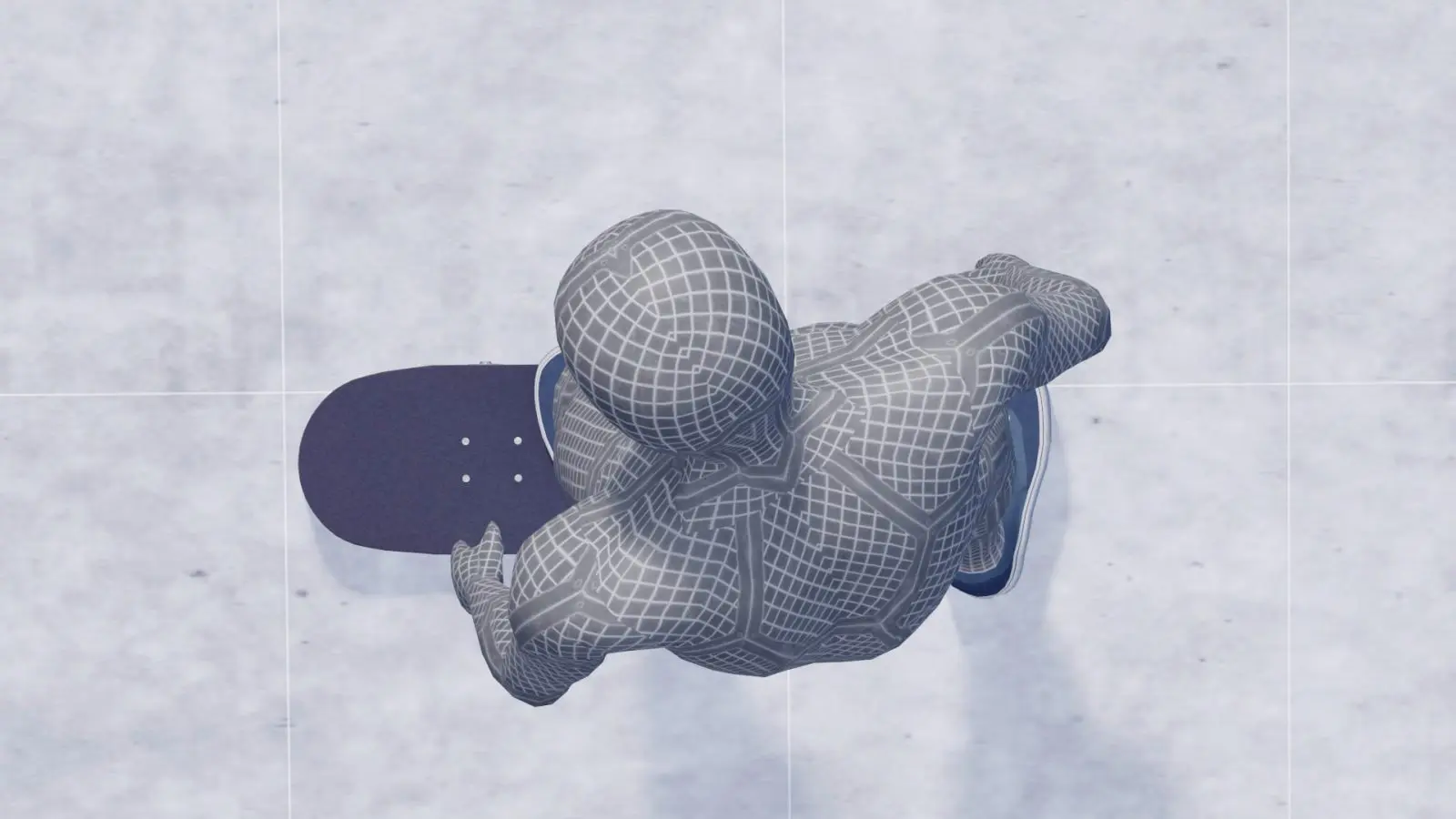 動いているときの体の角度の違い