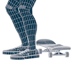 板がかかと側に行ってしまう