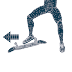 The Board Flies Toward The Nose