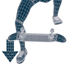 Front Foot Landing on The Ground