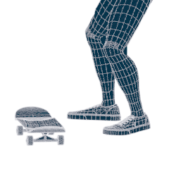 The Board Lands on The Toe Side